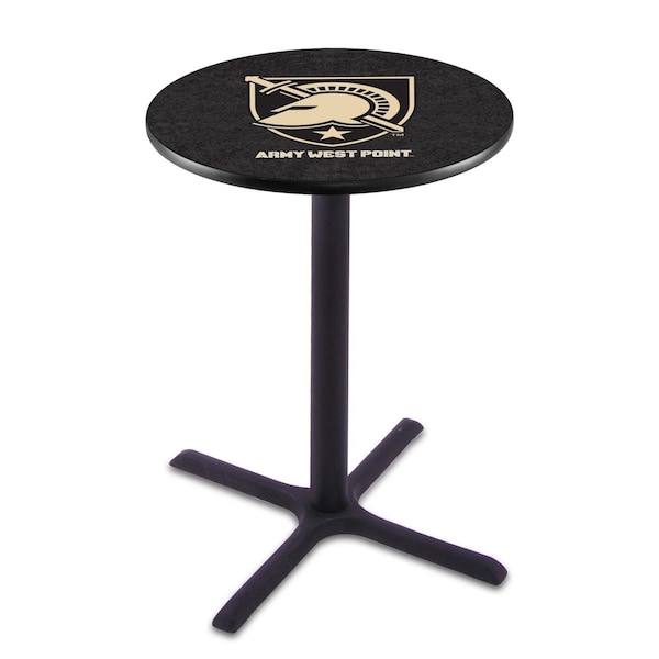 42" Blk Wrinkle US Military Academy ARMY Pub Table